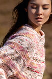 Lana Grossa PULLOVER Cool Wool Hand-dyed & Silkhair Hand-dyed