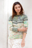 Lana Grossa PULLOVER Cool Wool Hand-dyed