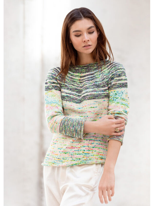 Lana Grossa PULLOVER Cool Wool Hand-dyed