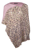 Lana Grossa PONCHO Ecopuno Hand-dyed & Ecopuno