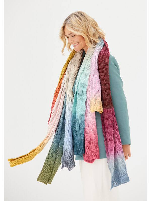 Lana Grossa SCHAL Cool Wool Lace Hand-dyed