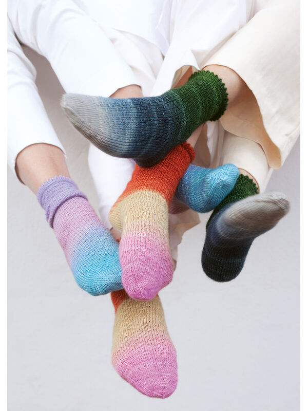 Lana Grossa SOCKEN Meilenweit 50g Merino hand-dyed