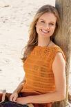 Lana Grossa TOP MIT U-BOOT-AUSSCHNITT Capri
