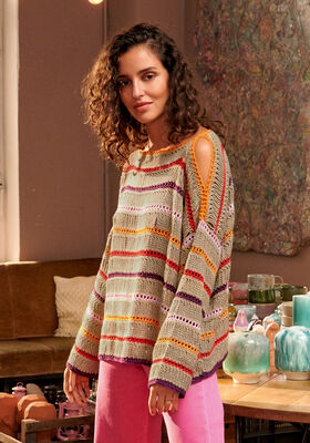 PULLOVER Landlust Sommerseide von Lana Grossa