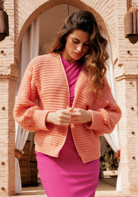 CARDIGAN Ecopuno von Lana Grossa
