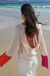 Lana Grossa LANGARMPULLOVER IM VERSETZTEN FILETMUSTER Campo
