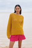 Lana Grossa RAGLANPULLOVER IM STÄBCHENLOCHMUSTER Landlust Baumwolle