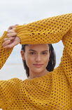 Lana Grossa RAGLANPULLOVER IM STÄBCHENLOCHMUSTER Landlust Baumwolle