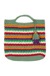 Lana Grossa STRANDTASCHE IM ZICKZACKMUSTER Promessa