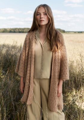 MANTEL Ecopuno & Silkhair von Lana Grossa