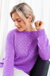 Lana Grossa SWEATER KALANI Cool Wool Lace & Setasuri
