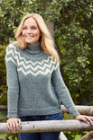 Lana Grossa RUNDPASSENPULLOVER Landlust Merino 120