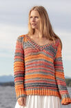 Lana Grossa PULLOVER About Berlin Bulky Print
