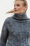 Lana Grossa PULLOVER MIT ZOPF-RIPPENMUSTER Lala Berlin Lovely Cotton Inserto