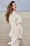 Lana Grossa PULLOVER MIT RÜCKENSCHLITZ UND GÜRTEL Alpaca Moda