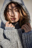 Lana Grossa KAPUZENPULLOVER Alpaca Moda