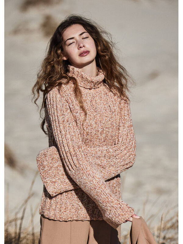 Lana Grossa RIPPENPULLOVER Cool Merino Print