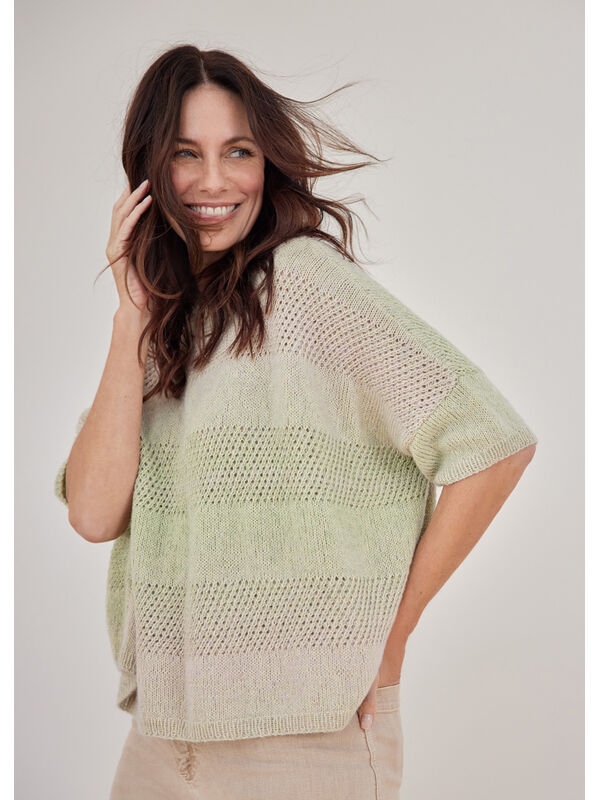 Lana Grossa PULLOVER Ecopuno Dégradé