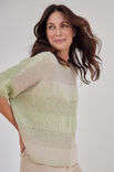 Lana Grossa PULLOVER Ecopuno Dégradé