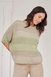 Lana Grossa PULLOVER Ecopuno Dégradé