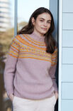 Lana Grossa PULLI MIT RUNDPASSE Setasuri Big