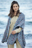 Lana Grossa PONCHO Colortwist
