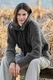 Lana Grossa JACKE MIT STEHKRAGEN Alpaca Moda