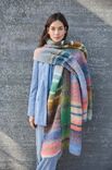 Lana Grossa BREITER SCHAL Gigante Multi