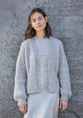 CARDIGAN Alpaca Air II von Lana Grossa