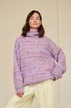 Lana Grossa ROLLKRAGEN-PULLOVER Cassata