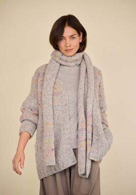 CARDIGAN Alpaca Air II & Cassata von Lana Grossa