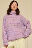 Lana Grossa ROLLKRAGEN-PULLOVER Cassata