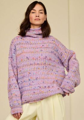 ROLLKRAGEN-PULLOVER Cassata von Lana Grossa