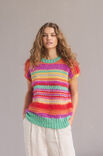 Lana Grossa PULLUNDER MIT STREIFEN Basta, Bottoni & Summer Softness
