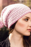 Lana Grossa LONGBEANIE MIT STREIFEN Mille II