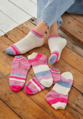 SNEAKER SOCKEN Meilenweit 50g von Lana Grossa