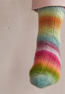 BASIS SOCKEN Meilenweit 100g Color Mix Multi von Lana Grossa