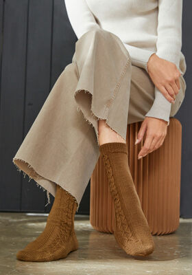 CASHMERE SOCKEN Meilenweit 50g Cashmere von Lana Grossa