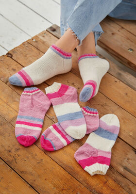 SNEAKER SOCKEN Meilenweit 50g  von Lana Grossa