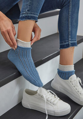 SOCKEN Meilenweit 100g Cotton Bamboo von Lana Grossa