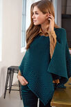 Lana Grossa EINFACHER PONCHO BINGO Melange (GOTS)