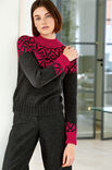 Lana Grossa RUNDPASSENPULLOVER Cool Wool Big Melange & Cool Wool Big