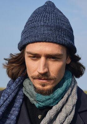 RIPPENMÜTZE Cool Wool Vintage von Lana Grossa