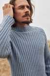 Lana Grossa HERRENRAGLANPULLOVER Merino Uno
