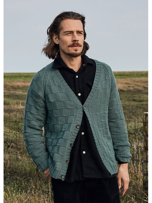 Lana Grossa HERREN-RAGLANJACKE Cool Wool Big