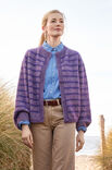 Lana Grossa TOP DOWN STREIFENJACKE Merino Superiore & Silkhair