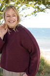 Lana Grossa OVERSIZEPULLOVER Cool Wool Superbig Mélange