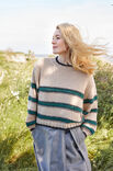 Lana Grossa OVERSIZEPULLOVER Cool Wool Superbig Mélange