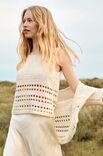 Lana Grossa TOP MIT KREUZSTÄBCHEN UND STÄBCHEN Summer Cashmere