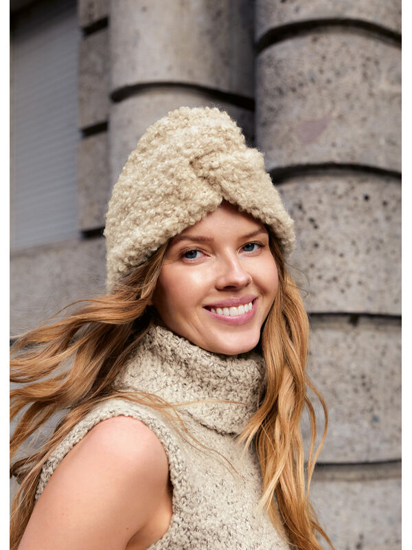 Lana Grossa TURBAN-MÜTZE Orsetto